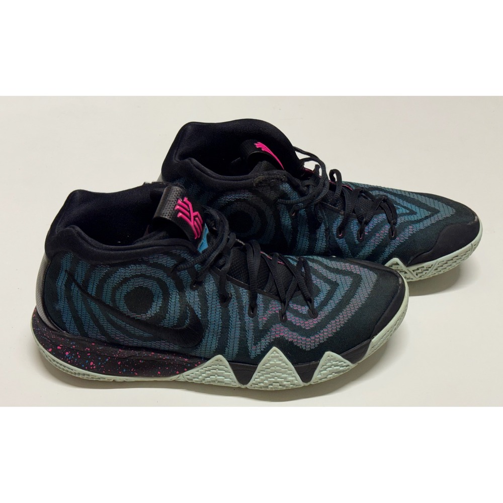 Nike Kyrie 4 80s Decades Pack Fuchsia Black Teal Basketball Shoes Mens 13